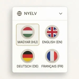 Többnyelvű oldal